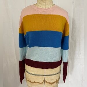 H&M Divided Striped Sweater Size Extra Small